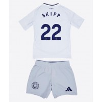 Dres Leicester City Oliver Skipp #22 Tretina pre deti 2024-25 Krátky Rukáv (+ trenírky)